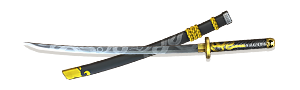 Katana - Prismática no Free Fire - item Épico