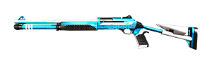 M1014 - Gelo Azul no Free Fire - item Raro