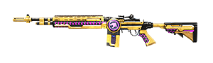 M14 - Pantera Mortal no Free Fire - item Raro