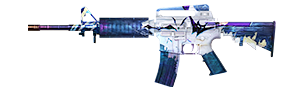 M4A1 - Morcego Mortal no Free Fire - item Raro