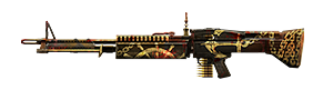M60 - Alma do Pirata no Free Fire - item Raro