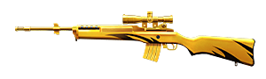 AC80- Dourada no Free Fire - item Raro