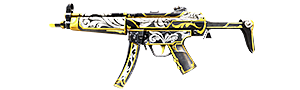 MP5 - Roma Imperial no Free Fire - item Raro