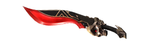 Machete - Sinuosa Rubra no Free Fire - item Épico