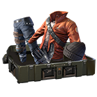 Conjunto assassino azul