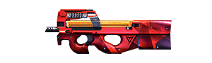 P90 - O Viking no Free Fire - item Raro