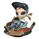 Traje de Pet: ETzin Turista no Free Fire - item Raro