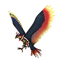 Traje de Pet: Falcão Azteca no Free Fire - item Épico