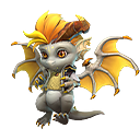 Traje de Pet: Drakinho Chocante no Free Fire - item Épico