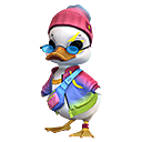 Traje de Pet: PaTopinho Prismático no Free Fire - item Épico