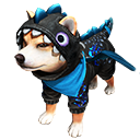 Traje de Pet: Azul Escuro no Free Fire - item Épico