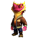 Traje de Pet: Mandrako Em Chamas