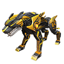 Traje de Pet: Leopardo Dourado no Free Fire - item Épico