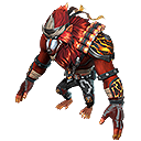 Traje de Pet: Brabuíno Flamejante no Free Fire - item Épico