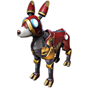 Traje de Pet: Cachorro de Aço no Free Fire - item Épico