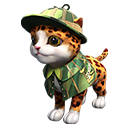 Traje de Pet: Detetive Gatinho no Free Fire - item Raro