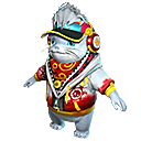 Traje de Pet: Lontreta Gelada no Free Fire - item Épico