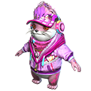 Traje de Pet: Lontreta Sakura no Free Fire - item Épico