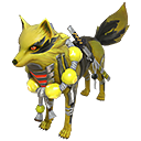 Traje de Pet: Cavaleiro Raposa no Free Fire - item Épico