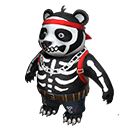Traje de Pet: Panda Caveira no Free Fire - item Raro