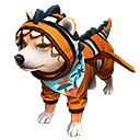 Traje de Pet: Shiba Solar no Free Fire - item Raro