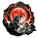 Adesivo da Lua Escarlate no Free Fire - item EPIC