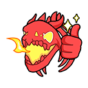 Adesivo Em Chamas no Free Fire - item Épico