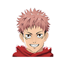 Adesivo Yuuji Itadori no Free Fire - item Épico