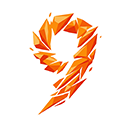 Adesivo do 9º Aniversário no Free Fire - item EPIC