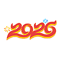 Adesivo Feliz 2026 no Free Fire - item Épico