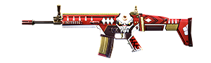 SCAR - Lua Sangrenta no Free Fire - item Épico