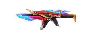 SCAR - Vermelho Pleno no Free Fire - item Artefato
