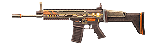 SCAR - Eremitas no Free Fire - item Épico