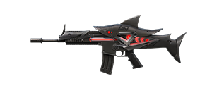 SCAR - Megalodonte no Free Fire - item Artefato
