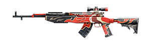 SKS - Samurai Escarlate no Free Fire - item Raro