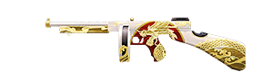 Thompson- Dragão Branco no Free Fire - item Épico