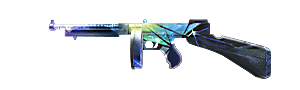Thompson - Raio da Alvorada no Free Fire - item Épico