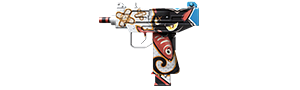 Mini Uzi - Disparo Felino