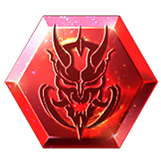 Vermelho Pleno (SCAR) no Free Fire - item Mítico