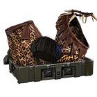 Conjunto antigo da tribo no Free Fire - item Épico