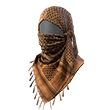 Keffiyeh Marrom