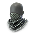 Cachecol Quadriculado (Máscara) no Free Fire - item Épico