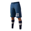 Bermuda CBF Branca no Free Fire - item Épico