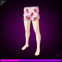 Shorts de Morango