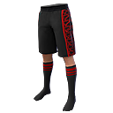 Bermuda Preta no Free Fire - item Raro