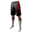 Bermuda Rubro-Negra no Free Fire - item Raro