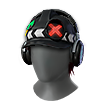 Capacete de Trânsito no Free Fire - item Mítico
