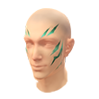 Marca Escarlate (Pintura facial)