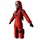 Top Criminal (Vermelha) no Free Fire - item Mítico