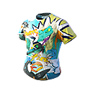 Camiseta Confronto no Free Fire - item Raro